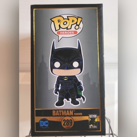 New Funko Pop! DC Heroes Batman 80th - Batman Forever (1995) #289 - Picture 4 of 7